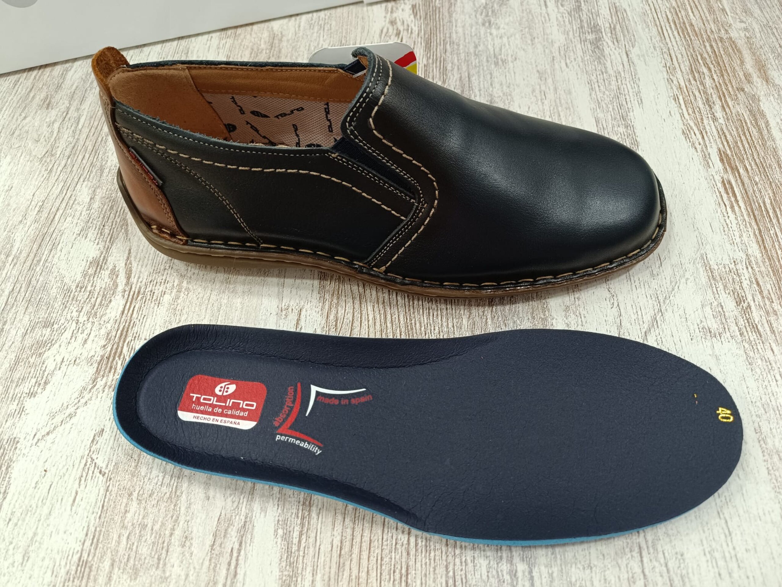 Zapato Cro azul - 4